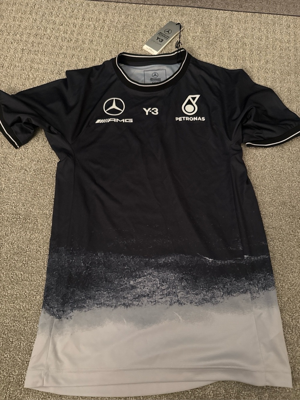 Brand new adidas Y-3 x Mercedes AMG Petronas F1 Mechanics Jersey 2XS NWT KR2341
